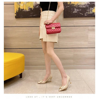 Pointed Toe Stiletto Heels Women's Office Pumps