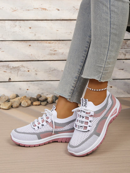 Women's Double-Color Canvas Work Sneakers
