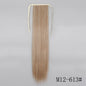 Long Straight Clip-in Ponytail Hair Extension Black
