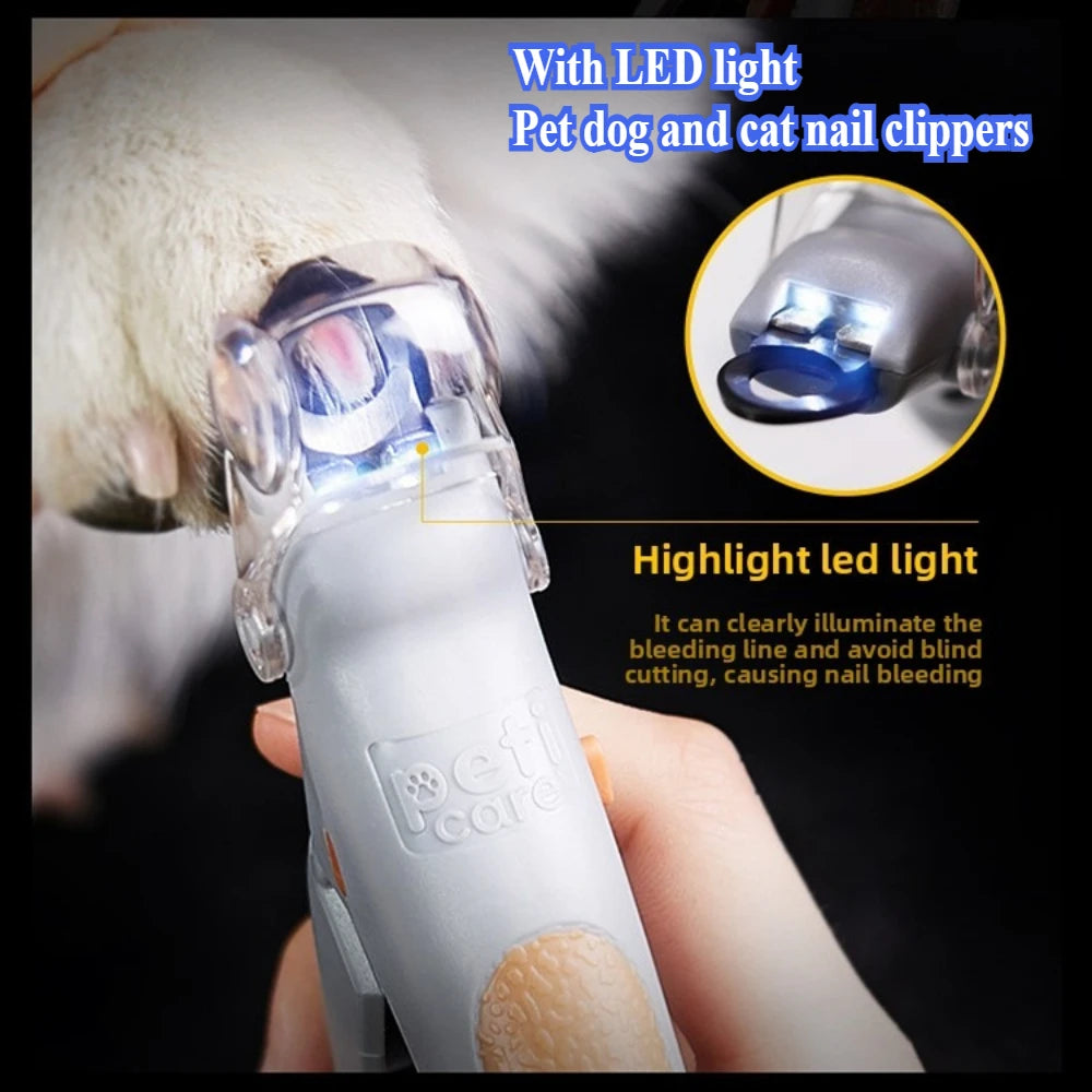 Rechargeable LED Pet Nail Clipper