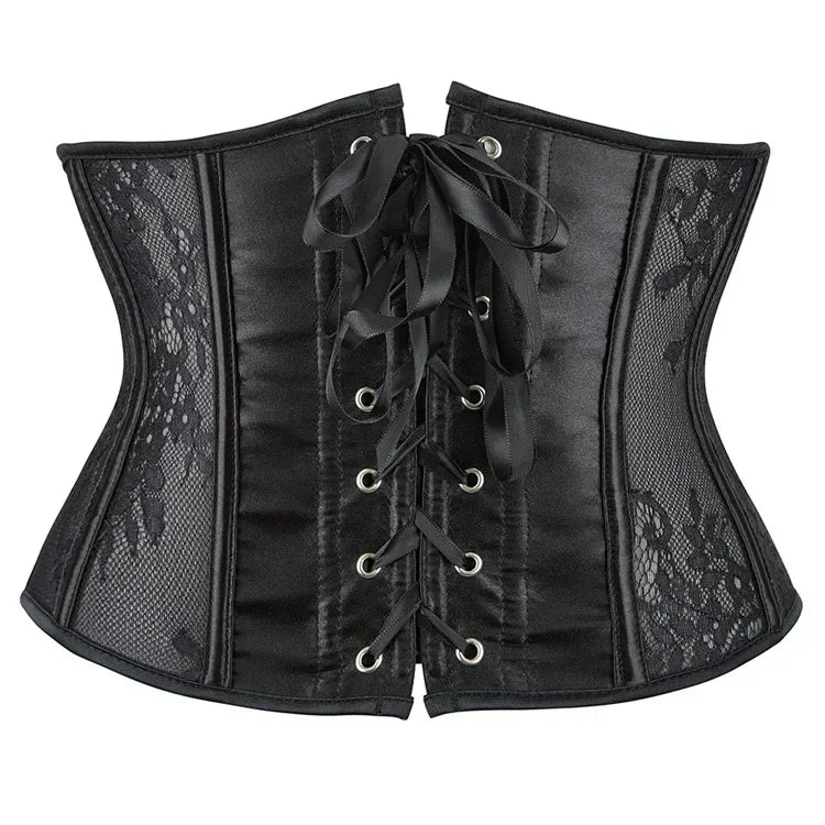 Gothic Bustier Waist Trainer Shapewear for Women