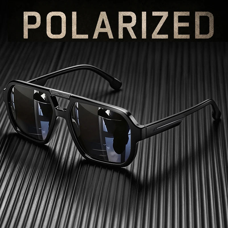 Polarized Square Sunglasses for Men and Women