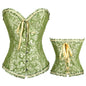 Gothic Lace Up Corset Shapewear for Women