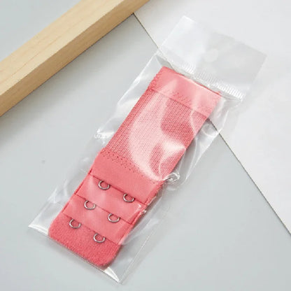 2 Hooks Elastic Bra Extenders for Women, Polyester