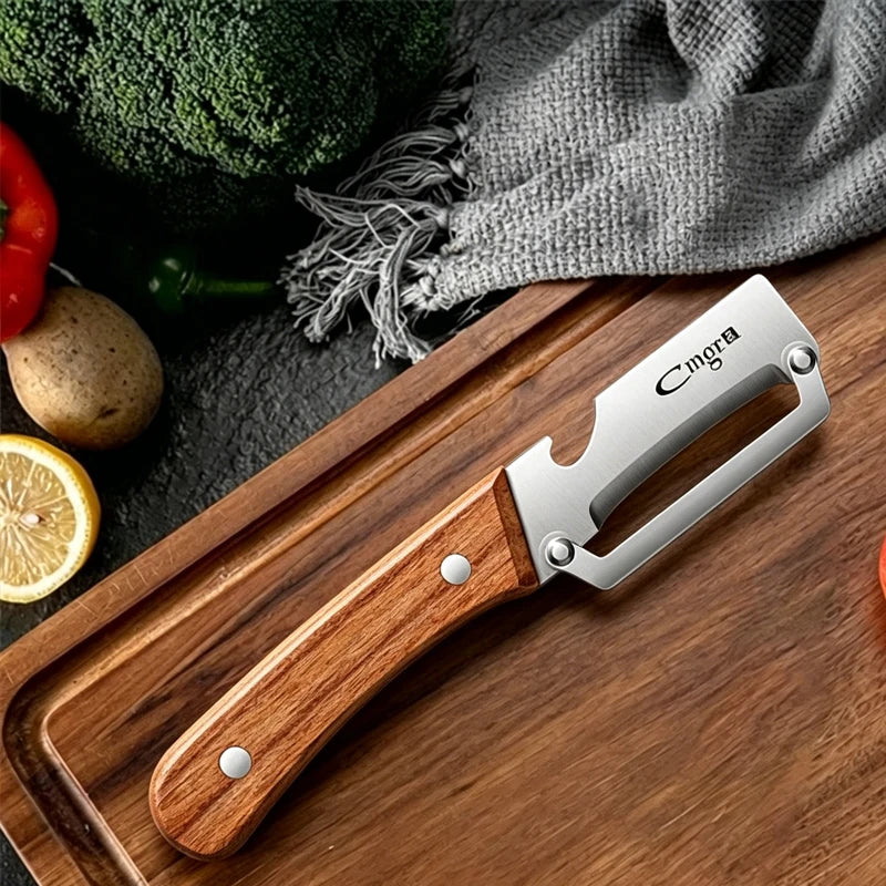 Stainless Steel Multi-Function Kitchen Peeler