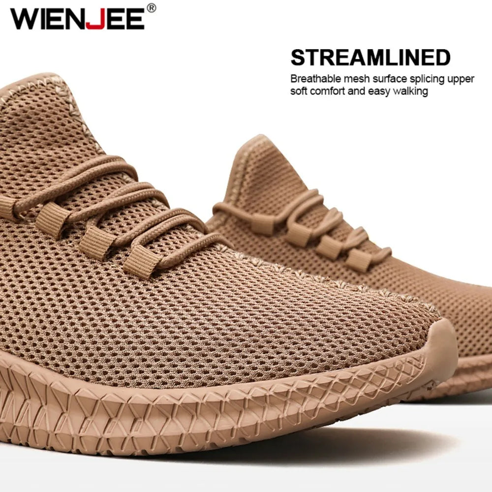 Men's Breathable Non-Slip Sports Sneakers for Outdoor Use