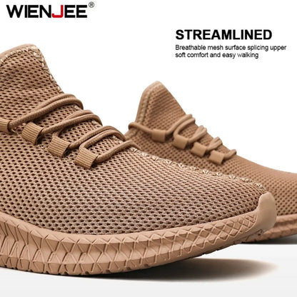 Men's Breathable Non-Slip Sports Sneakers for Outdoor Use