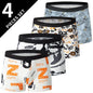 Men's Printed Boxer Shorts Comfortable Plus Size
