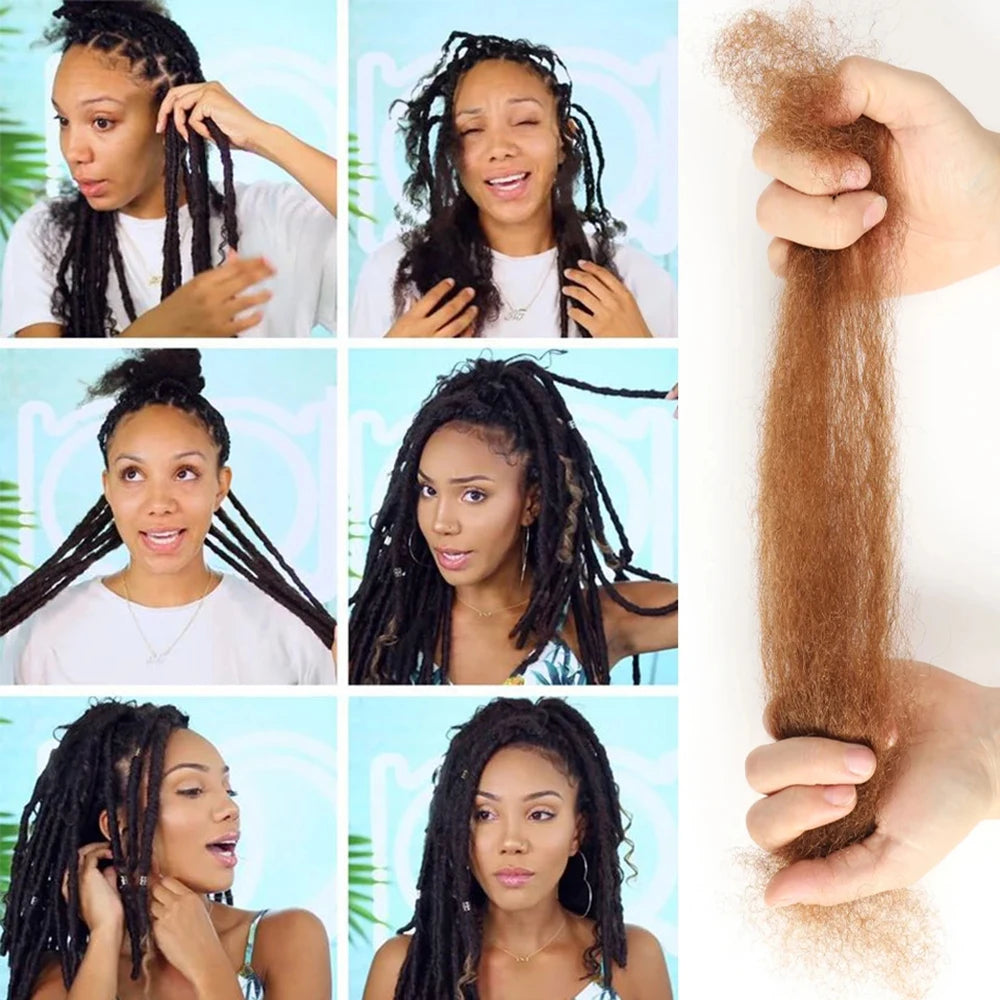 Afro Kinky Human Hair for Dreadlock Extensions