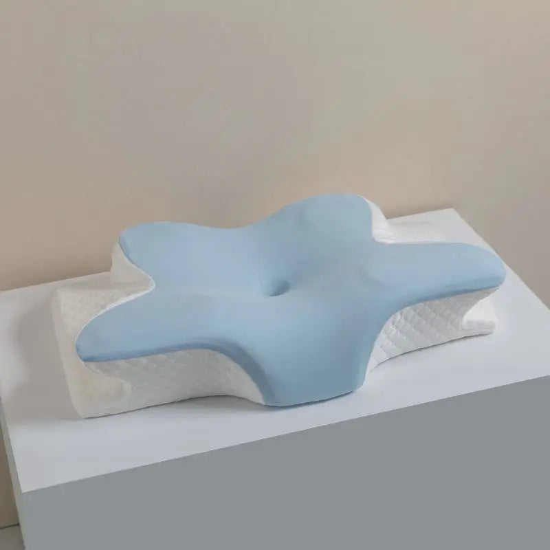 Memory Foam Butterfly Neck Pillow for Bedding