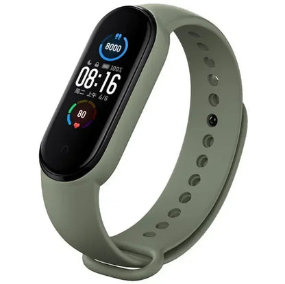 Silicone Watch Strap for Xiaomi Mi Band 3 4 5 6 7