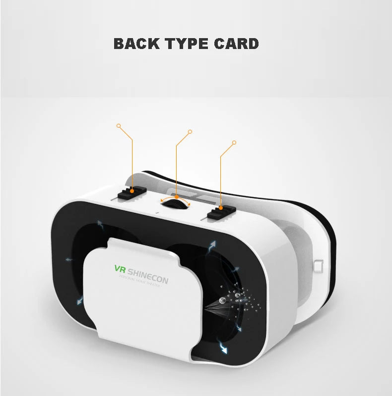 3D Virtual Reality Glasses Headset for Smartphones