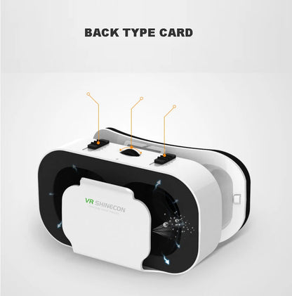 3D Virtual Reality Glasses Headset for Smartphones