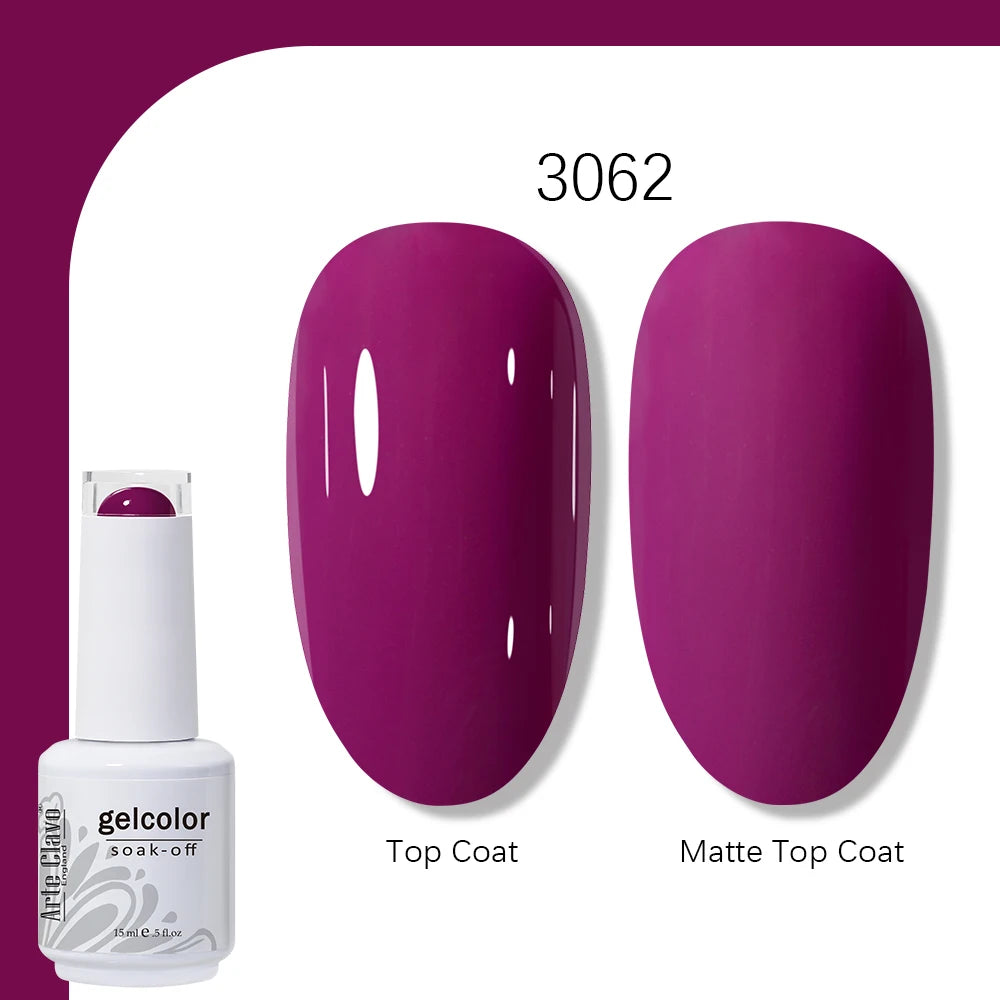 Arte Clavo 15ml UV Gel Nail Polish Summer Colors