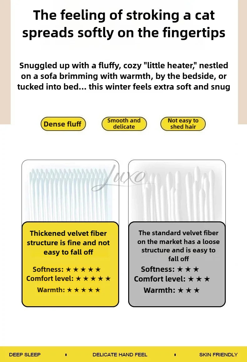 Thickened Striped Flannel Multifunctional Blanket