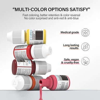 FAMISOO 5ML Permanent Makeup Pigment for Lips and Eyebrows