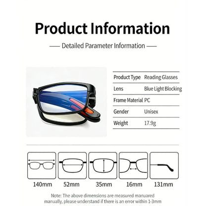 Anti-Blue Light Reading Glasses Retro Unisex