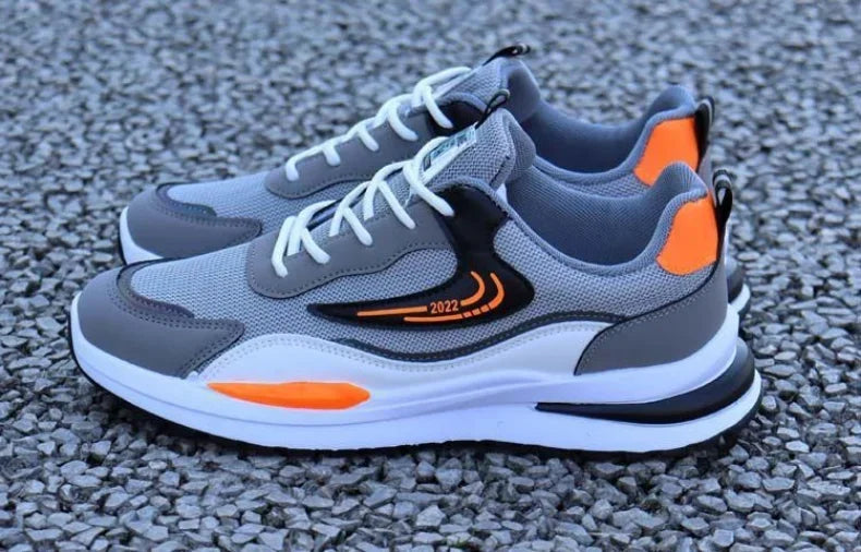 Men's Casual Running Sneakers with Rubber Outsole