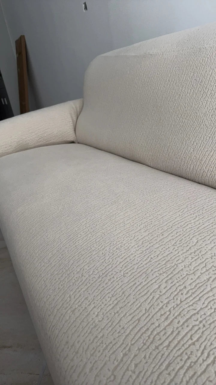 Jacquard Sofa Cover Thick Elastic for L-Shaped Sofa