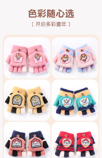 Paw Patrol Winter Gloves for Kids Unisex Polyester