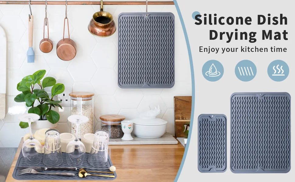 Extra Large Non Slip Silicone Drying Mat