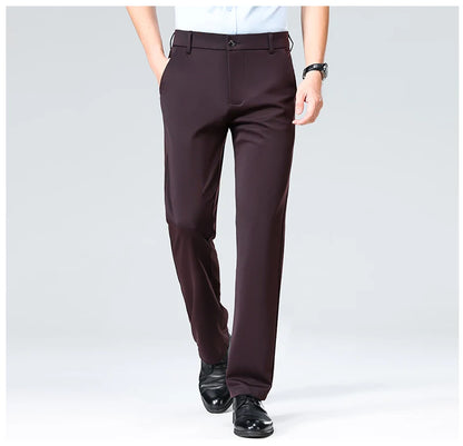 Men's Summer Casual Suit Pants Plus Size 28-42