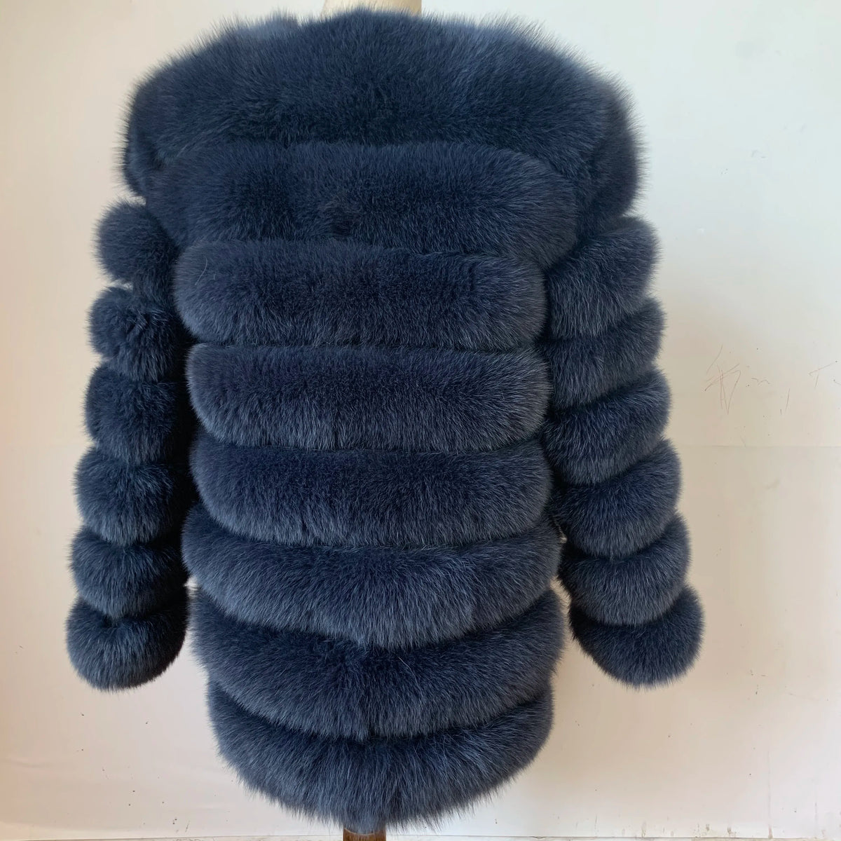 4in1 Real Fox Fur Coat for Women