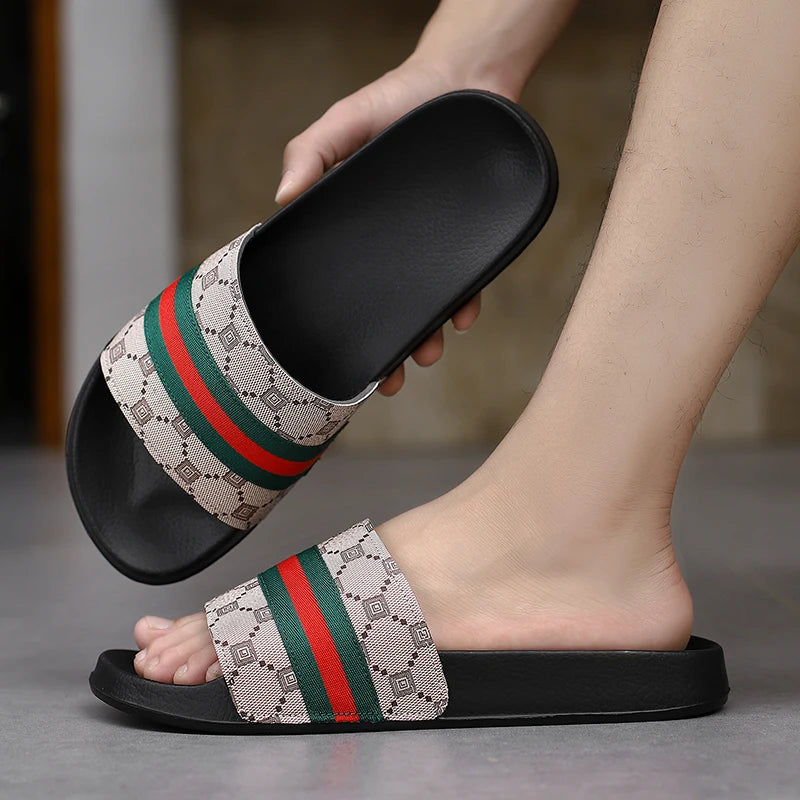 Men's Ultra Soft Non-slip PVC Slippers for Summer