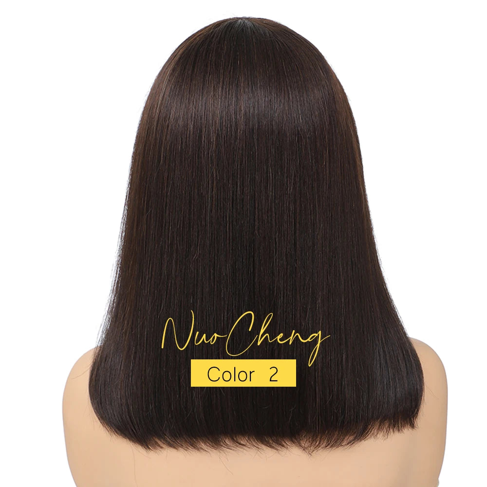Human Hair 13X4 Lace Frontal Bob Wig for Black Women