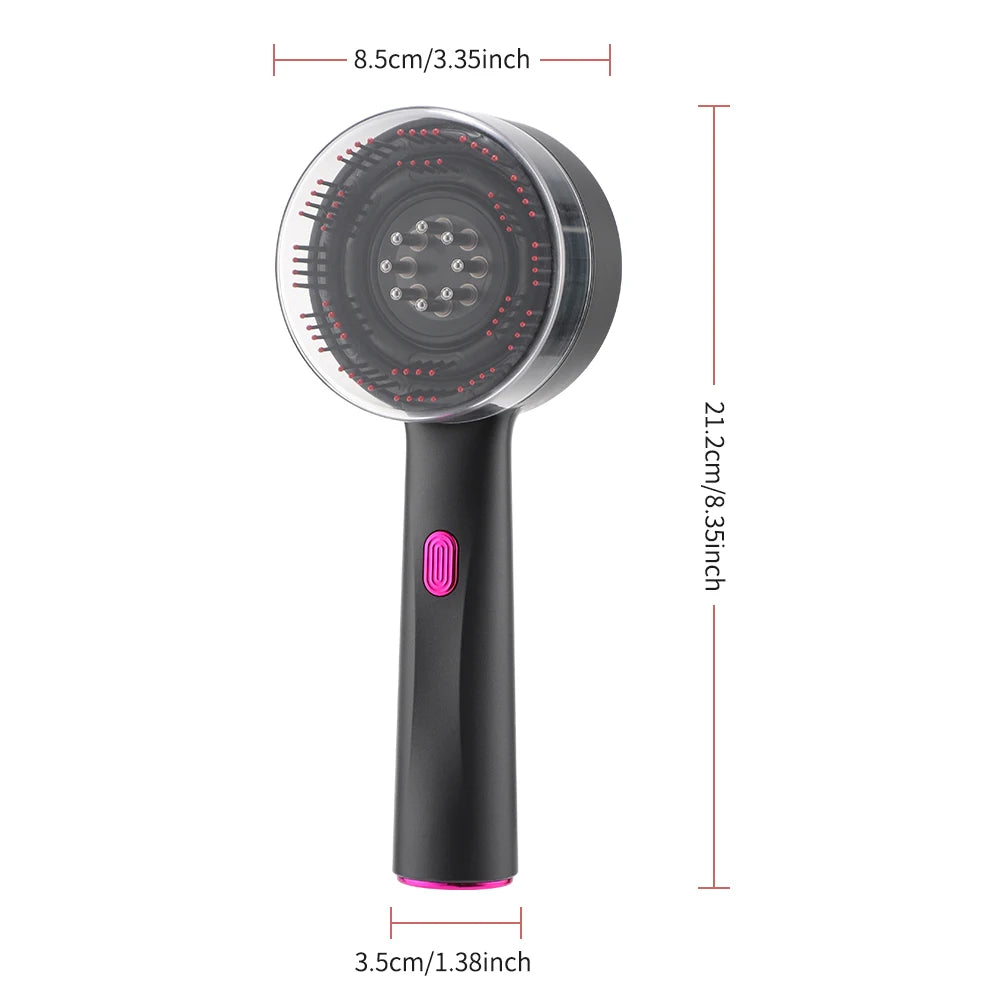 Modes Red Light Massage Comb with Liquid Applicator