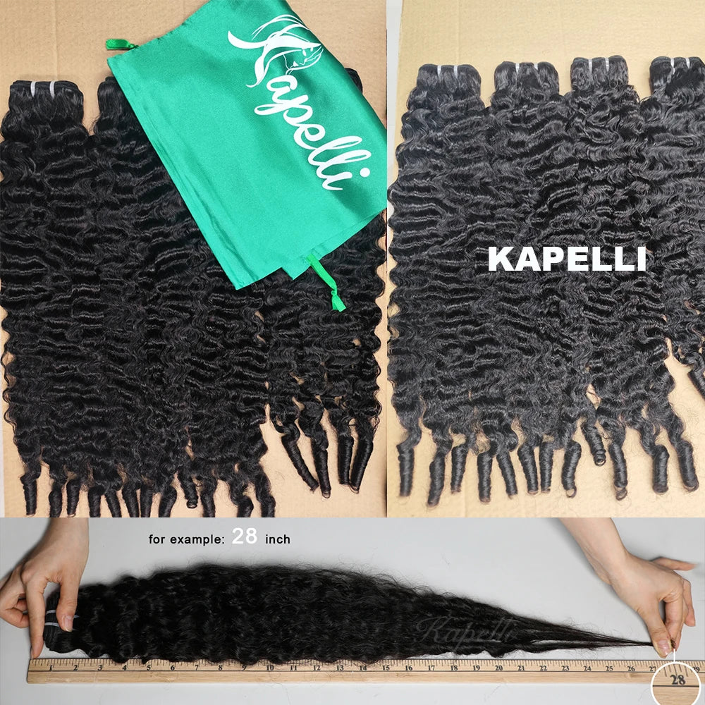 30 Inch 15A Burmese Curly Human Hair Bundles