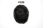 V Loop Silk Base Wavy Toupee for Men 8x10