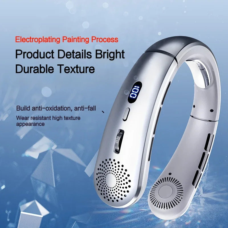 5-Speed Lightweight Wearable Neck Fan