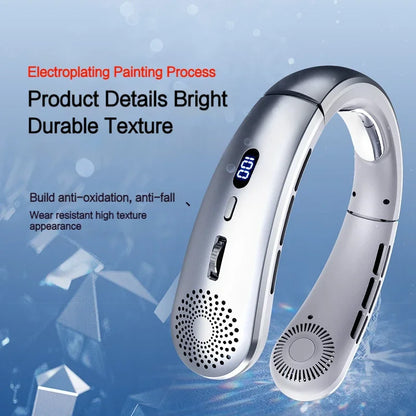5-Speed Lightweight Wearable Neck Fan
