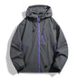 LNGXO Waterproof Windbreaker Jacket for Hiking and Camping