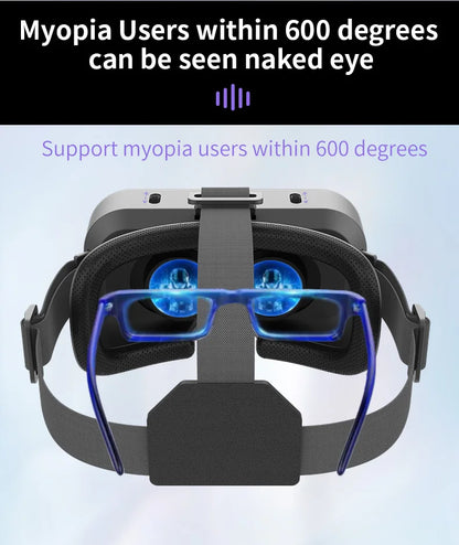 3D Virtual Reality Glasses Headset for Smartphones