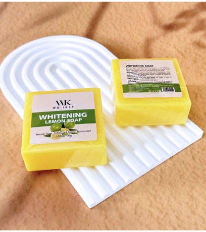 WK JALY Whitening Lemon Soap with Glutathione and Shea Butter
