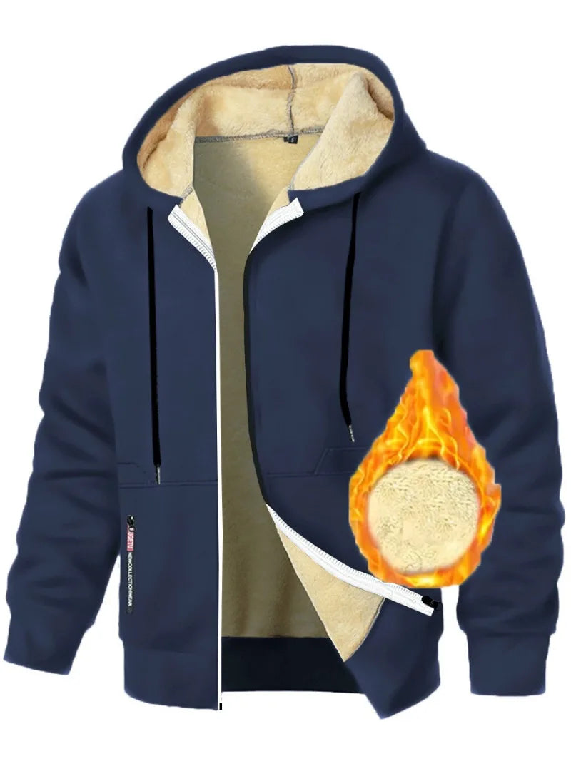 Animal Game Heavyweight Fleece Hooded Jacket