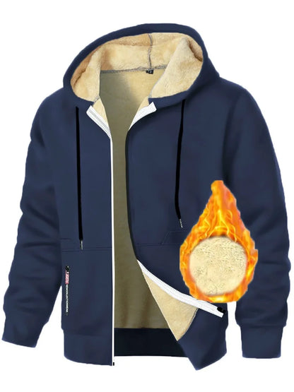 Animal Game Heavyweight Fleece Hooded Jacket