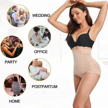 Women’s High Waist Tummy Control Shapewear Panties