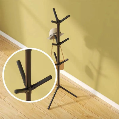 Vertical Clothes And Hats Rack - Plastic Coat Hook