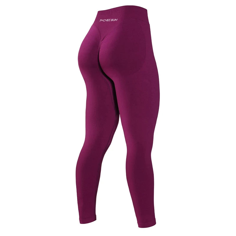 Women Seamless Bum Shaping Leggings Fitness Pants