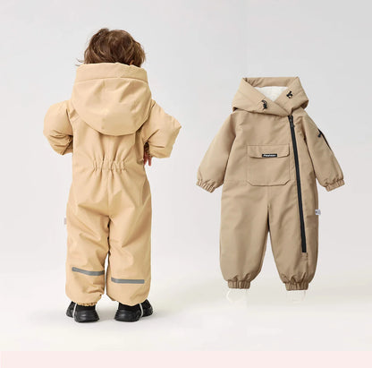 Ircomll Down Jacket Toddler Snow Suit Hooded Coat