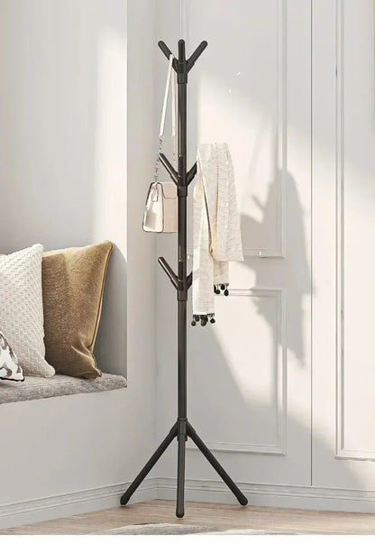 Vertical Clothes And Hats Rack - Plastic Coat Hook