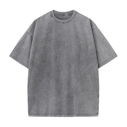 Vintage Cotton Short Sleeve T-Shirt for Women