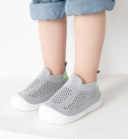 Breathable Mesh Knit Baby Sneakers for Toddlers