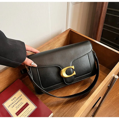 Women's Solid Color Small Square Shoulder Bag