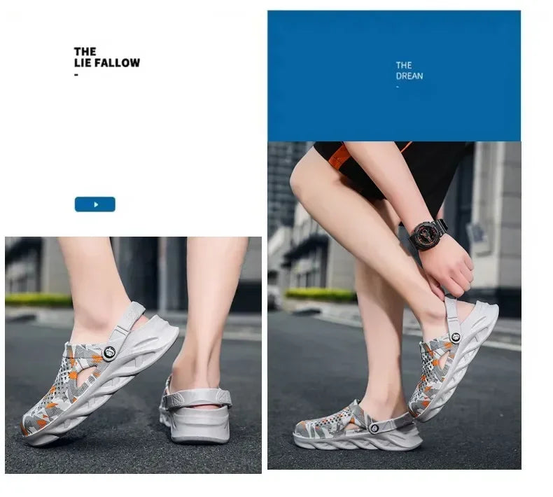 EVA Slip-On Flat Sandals for Men