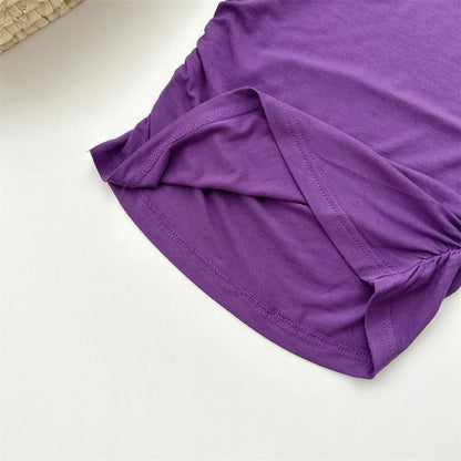 Women's High Stretch Flare Sleeve Slim T-Shirt