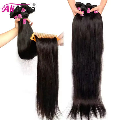 26 Inch Brazilian Raw Human Hair Weave Bundles